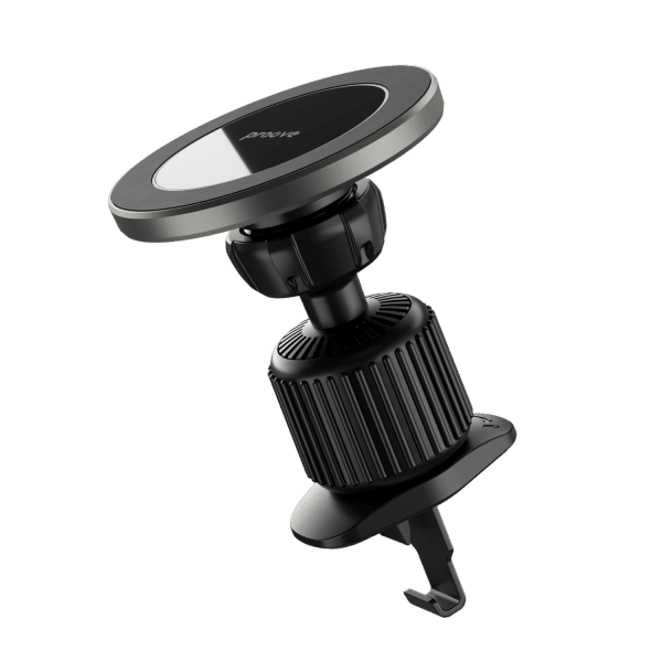 Proove Telefoonhouder Ironside Magnetische Bevestiging – Robuuste Metalen Haak voor Ventilatiegrille – Speciaal voor iPhone 12+ met MagSafe – Zwart - VCTparts.nl