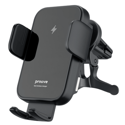 Proove Proove Triple Clamp 15W Draadloze Telefoonhouder Auto Ventilatierooster en Dashboard Zuignap – Geavanceerde Technologie voor Snelle en Veilige Oplading Proove 7
