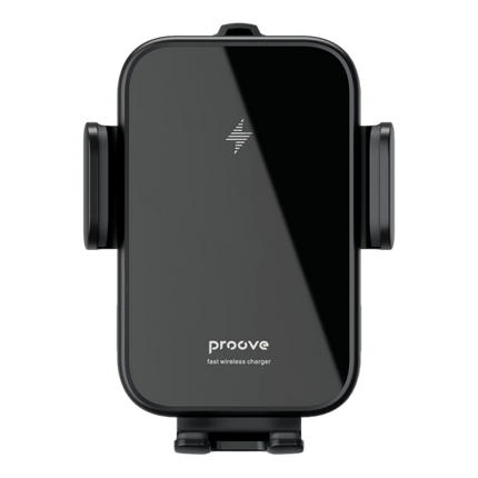 Proove Proove Triple Clamp 15W Draadloze Telefoonhouder Auto Ventilatierooster en Dashboard Zuignap – Geavanceerde Technologie voor Snelle en Veilige Oplading Proove 3