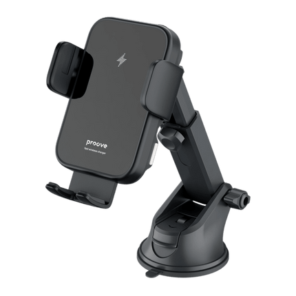 Proove Proove Triple Clamp 15W Draadloze Telefoonhouder Auto Ventilatierooster en Dashboard Zuignap – Geavanceerde Technologie voor Snelle en Veilige Oplading Proove 4