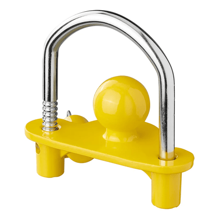 ProPlus Aanhanger Koppelingsslot met Beugel en Cilinderslot [Aanhangerslot - Disselslot - RVS] - VCTparts.nl