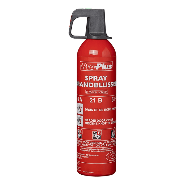 ProPlus ProPlus Brandblusser 750ml AB F schuim vorstbestending PAT Europe 2