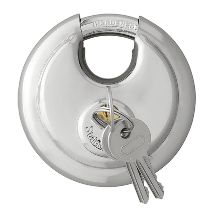 ProPlus Discusslot 70mm Hangslot Rond Gehard Staal voor Aanhanger - VCTparts.nl