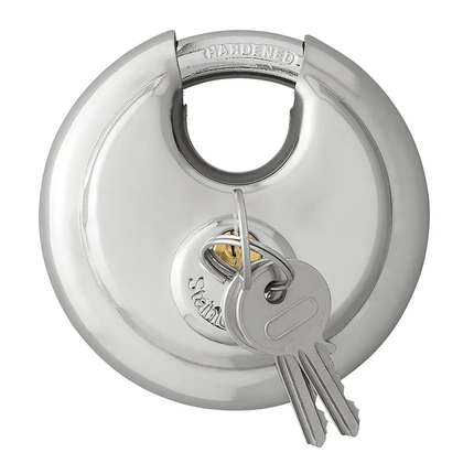 ProPlus Discusslot 90mm Hangslot Rond Gehard Staal voor Aanhanger - VCTparts.nl