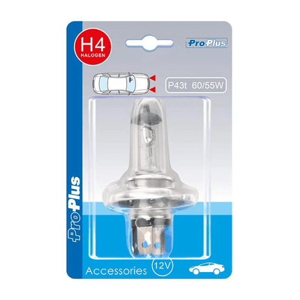 ProPlus H4 Autolamp / Dimlicht 12V 60/55W P43t - VCTparts.nl