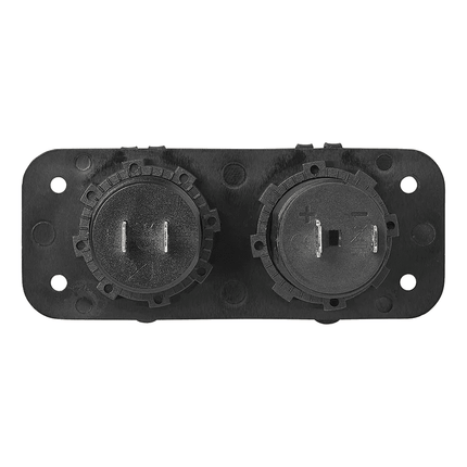 ProPlus Inbouw Kit 12V Stekkerdoos met 2x USB C Snellader 3A voor Auto - VCTparts.nl