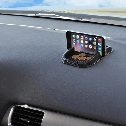 ProPlus Multi Functionele Anti - Slipmat Plakmat Dashboard Telefoonhouder Zwart 10x15cm Hoog - VCTparts.nl