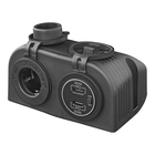 ProPlus Opbouw Kit 12V Stekkerdoos met 2x USB C Snellader 2 Weg 3A voor Auto - VCTparts.nl