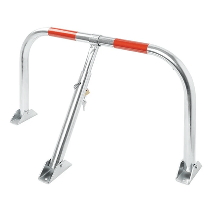 ProPlus Parkeerbeugel met Slot Hangslot [Parkeerplaatsbeveiliging - Neerklapbare antiparkeerpaal] - VCTparts.nl