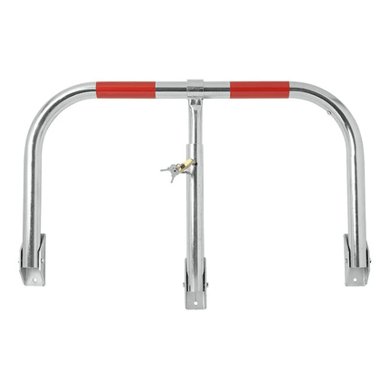 ProPlus Parkeerbeugel met Slot Hangslot [Parkeerplaatsbeveiliging - Neerklapbare antiparkeerpaal] - VCTparts.nl