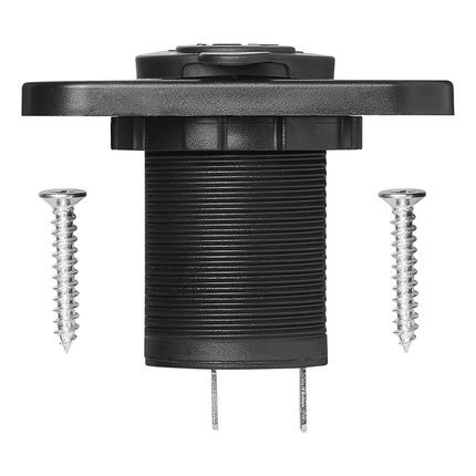 ProPlus Sigarettenaansteker - Inbouwdoos 12V/24V - Stofdichte Aanstekercontactdoos met Afsluitdop - VCTparts.nl