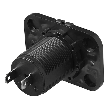 ProPlus Sigarettenaansteker - Inbouwdoos 12V/24V - Stofdichte Aanstekercontactdoos met Afsluitdop - VCTparts.nl