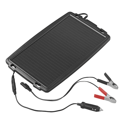 PROPLUS SOLAR SOLAR PANNEL DUPPELL CHARGEUR 12V 24W SUSSUMS TUP SIGARETTE LUITE ET STEMÉE DE BATTERIE