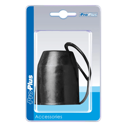 ProPlus Trekhaakdop met Ring Kunststof Universeel voor Trekhaakkogel Zwart - VCTparts.nl