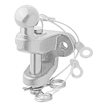 ProPlus Trekhaakkogel D172/S200 Gecombineerde Tweevoudige Uitvoering E - gekeurd Zilver Bumpertrekhaak Koppelingskogel - VCTparts.nl