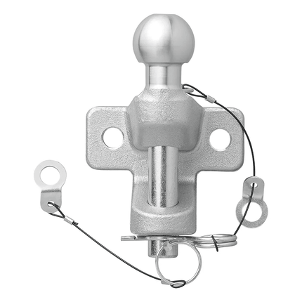 ProPlus Trekhaakkogel D202/S350 Gecombineerde Tweevoudige Uitvoering E - gekeurd Zilver Bumpertrekhaak Koppelingskogel - VCTparts.nl