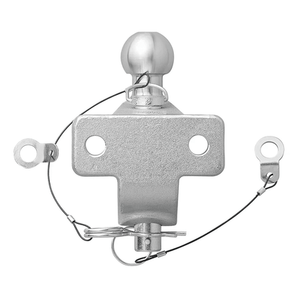 ProPlus Trekhaakkogel D202/S350 Gecombineerde Tweevoudige Uitvoering E - gekeurd Zilver Bumpertrekhaak Koppelingskogel - VCTparts.nl