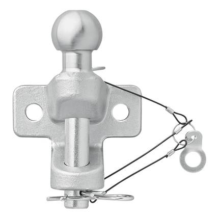 ProPlus ProPlus Trekhaakkogel D21/S350 Gecombineerde Tweevoudige Uitvoering E - gekeurd Zilver Bumpertrekhaak Koppelingskogel PAT Europe 7