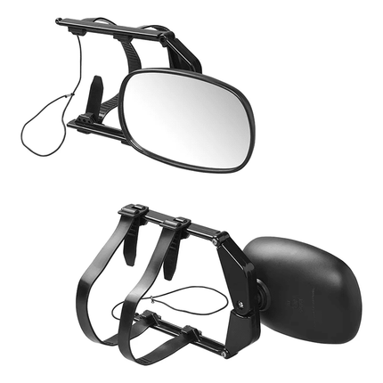 ProPlus Universele Grote Opzetspiegel Caravanspiegel Verstelbare Spiegel - Basic voor 4x4 Camper en Bestelwagen - Eenvoudige Montage - E - gekeurd - VCTparts.nl