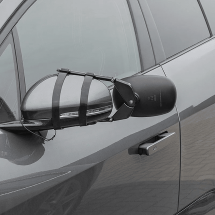 ProPlus Universele Grote Opzetspiegel Caravanspiegel Verstelbare Spiegel - Basic voor 4x4 Camper en Bestelwagen - Eenvoudige Montage - E - gekeurd - VCTparts.nl