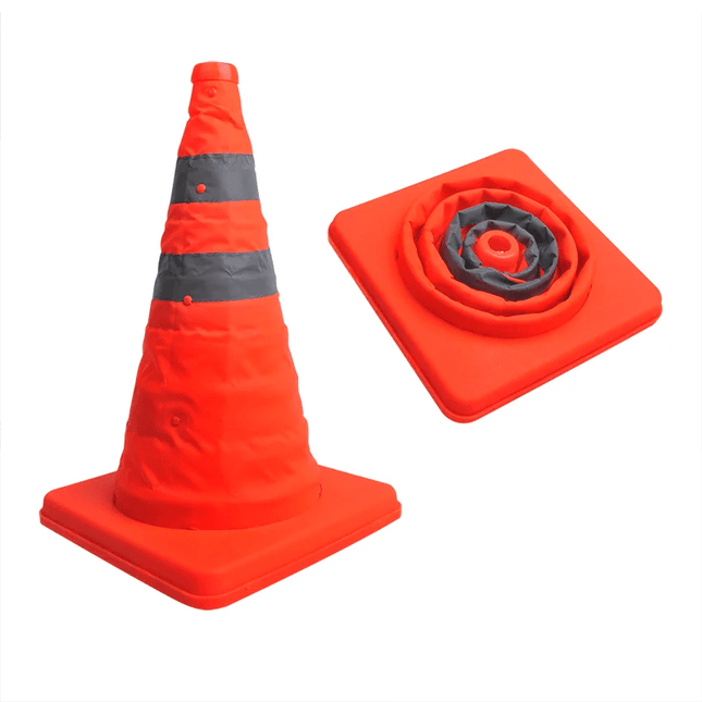 ProPlus ProPlus Veiligheidspilon Opvouwbaar Reflecterend Oranje [Verkeerspilon - Pion] PAT Europe 3