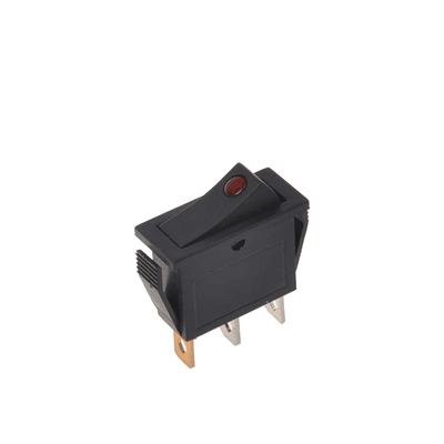 LED du commutateur WIP Proplus Red 12V / 24V - Max. 10A - Commutation avec indicateur éclairé