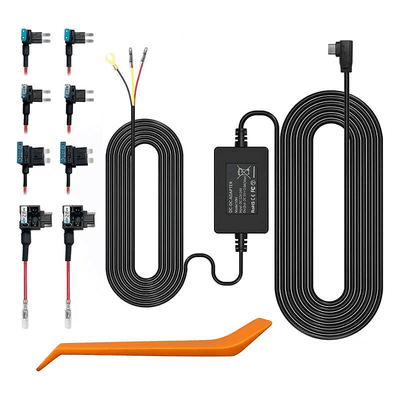 Redtiger USB-C Auto Dashcam Continuous Food Hardwire Cable Food Kit [3,5m 12V / 24V]