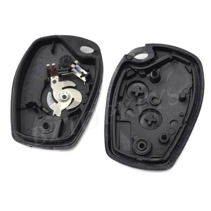 Renault Afstandsbediening Behuizing [Twingo - Megan - Modus - Clio - Kangoo - Logan] (excl. chip) - VCTparts.nl