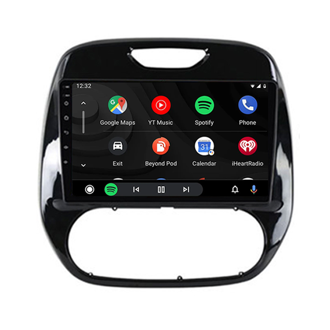 CarPlay & Android Auto Autoradio voor Renault Kaptur / Captur / Clio / QM3 2013–2016 – GPS Navigatie & Touchscreen – Inbouwen / Inbouwservice / Installatie