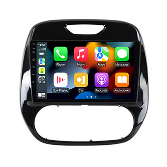 CarPlay & Android Auto Autoradio voor Renault Kaptur / Captur / Clio / QM3 2013–2016 – GPS Navigatie & Touchscreen – Inbouwen / Inbouwservice / Installatie