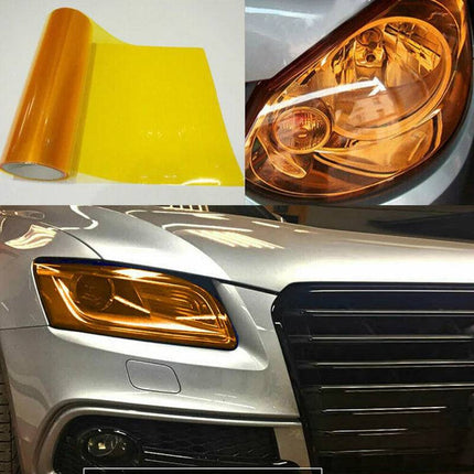 VCTparts Richtingaanwijzer Knipperlicht of Mistlicht Folie - Oranje 30 x 60cm Smoke Tint Vinyl NORGOS 3
