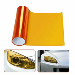 VCTparts Richtingaanwijzer Knipperlicht of Mistlicht Folie - Oranje 30 x 60cm Smoke Tint Vinyl NORGOS 1