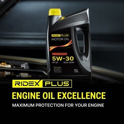 Ridex Plus RIDEX PLUS Active Defense 5W - 30 Volledig Synthetische Motorolie 5 Liter - Optimale Motorbescherming Ridex 9