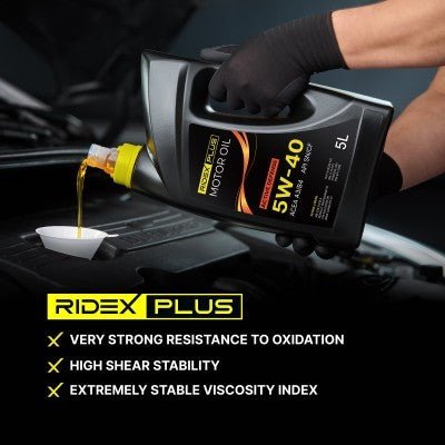 Ridex Plus RIDEX PLUS Active Defense 5W - 40 Synthetische Motorolie 5 Liter - Krachtige Prestaties & Bescherming Ridex 9