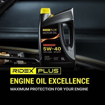 Ridex Plus RIDEX PLUS Active Defense 5W - 40 Synthetische Motorolie 5 Liter - Krachtige Prestaties & Bescherming Ridex 8