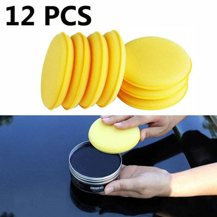 VCTparts Ronde Schuim / Waxspons - Auto Schoonmaak Polijsten Detaillering (10 stuks) NORGOS 3