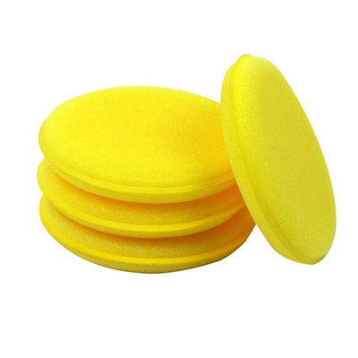 Mousse ronde / éponge de cire - Détails de vernis de nettoyage de voiture (10 pièces)