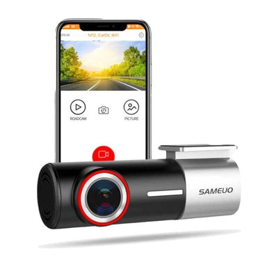 Sameuo Samueo Dashcam U700 4K 1ch WiFi Auto Recorder Black