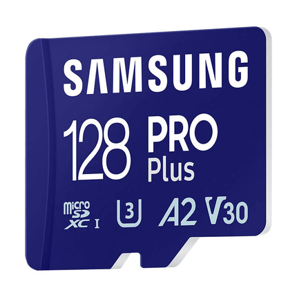 Samsung PRO Plus SDXC 128 GB U3 A2 V30 Geheugenkaart (MB - MD128SA/EU) - VCTparts.nl