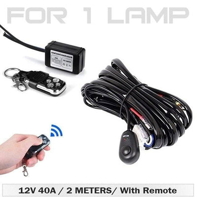 Interruptez le bouton-poussoir 12V avec télécommande pour les accessoires construits
