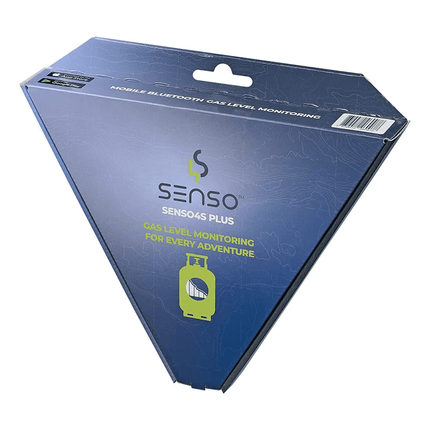 Senso4S Plus model 2026 Slimme Bluetooth Gasmeter - met bewegingsdetectie en app voor camper caravan en camping gasfles weegschaal UL gecertificeerd IP44 - VCTparts.nl