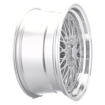 Set van 4 Velgen 18 inch 5x112 ET20 74.1 Zilver Gepolijste Rand voor Volkswagen Audi Mercedes - VCTparts.nl