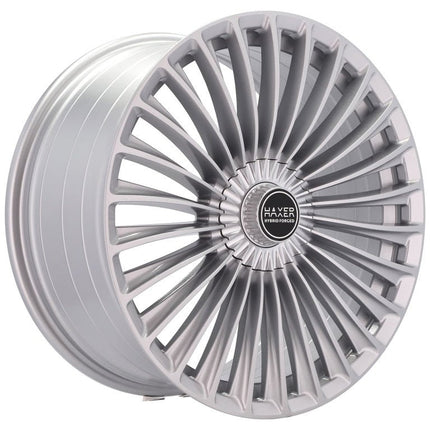 Set van 4 Velgen 18 inch 5x112 ET43 66.5 Zilver - Passend voor diverse VAG - en Mercedes - modellen - VCTparts.nl