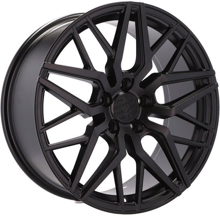 Set van 4 Velgen 18 inch 5x120 ET40 72.6 Zwart - Passend voor BMW, Audi, Mercedes - VCTparts.nl