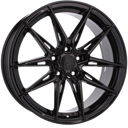 Set van 4 Velgen 18 inch 5x120 ET40 72.6 Zwart - Passend voor diverse BMW, Audi en Volkswagen modellen - VCTparts.nl