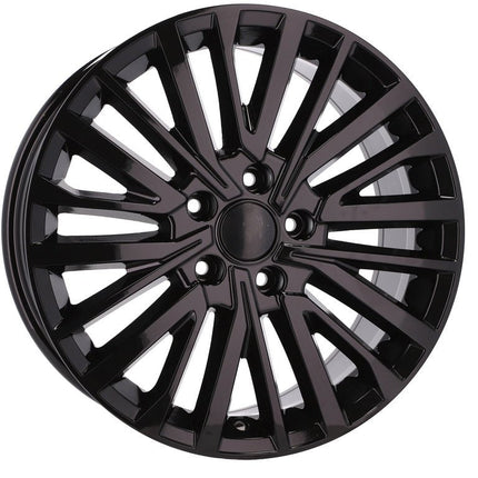 Set van 4 Velgen 18 inch 5x120 ET50 65.1 Zwart - Passend voor diverse BMW - en Mercedes - modellen - VCTparts.nl