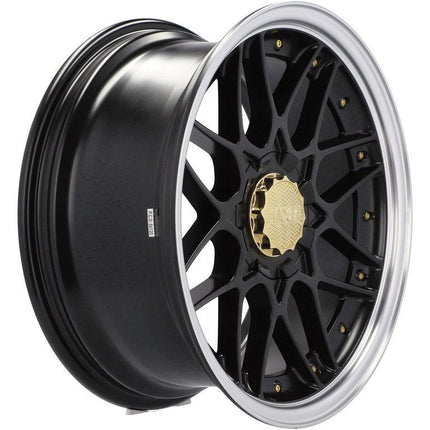 Set van 4 Velgen 18 inch 5x120/112 ET30 72.6 Zwart Semi Mat - Passend voor diverse BMW, Mercedes en Volkswagen - modellen - VCTparts.nl