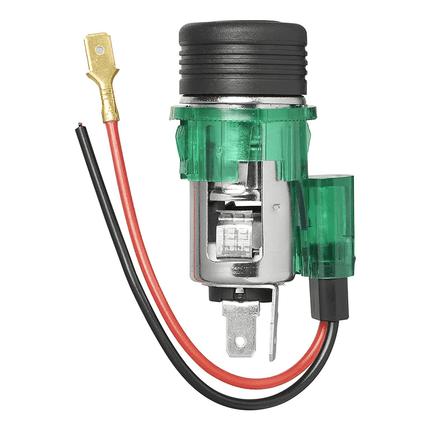 Sigarettenaansteker Inbouw - Doos met Verlichting 12V 24V Universeel - VCTparts.nl