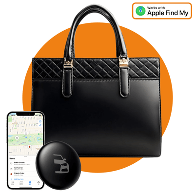 Smart Tag Bluetooth / GPS Location Traceer Tracer Maps et Fonction anti-Theft - Fonctionne avec mon application - iOS / iPhone Black