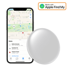 VCTparts Smart Tag Bluetooth/GPS Locatie Tracker met Live Tracer Maps en Anti - Diefstal Functie - Werkt met Zoek Mijn App - IOS/iPhone - Wit NORGOS 4